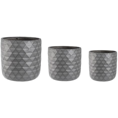Set3 P.Vaso Pyramid To Antracite