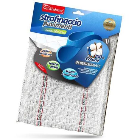 SETA HOME - 1 STROFINACCIO PER PAVIMENTI100% COTONE 50X70CM