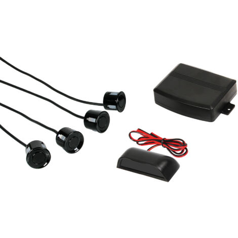 Setay W4, Kit 4 Sensori Parcheggio Con Display Wireless, 12V