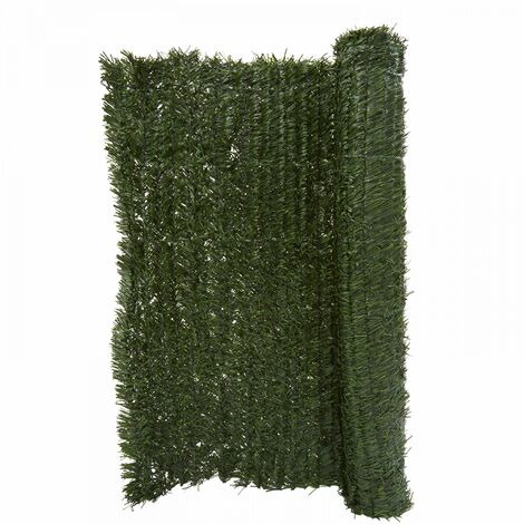Seto artificial de jardín ''Conífera'' 1150g/m², grado elevado de ocultación