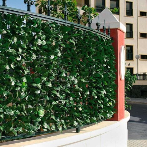 Plantas artificiales pared