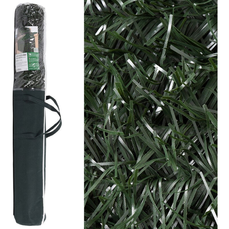 

Seto artificial hoja fina de 1 x 3 metros, 90 varillas