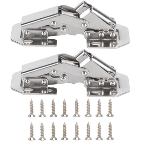 Sets brückenförmige Soft-Close-Scharniere für Schränke, Kommoden und Möbel