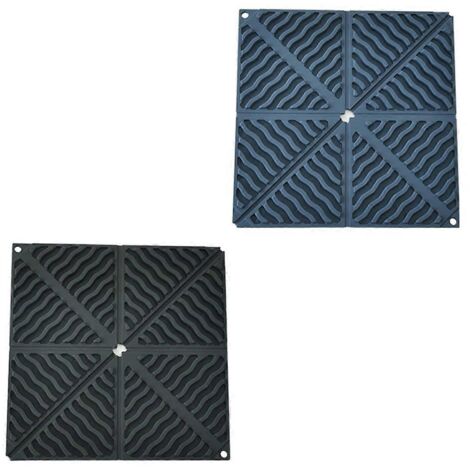 Sets de table pliables, dessous de plat isolants, dessous de verre B--
