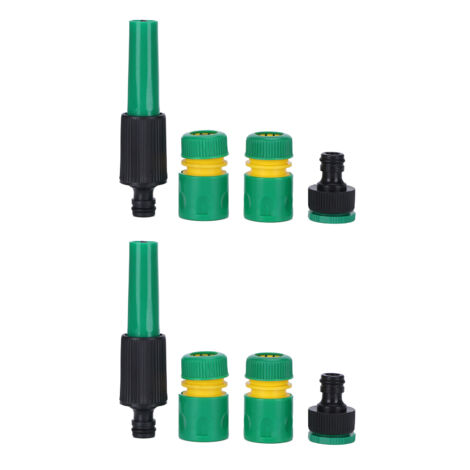 Sets G1/2 Sprinkleranschlüsse für Gartenschläuche – Wassersprühanschluss für Garten und Bewässerung