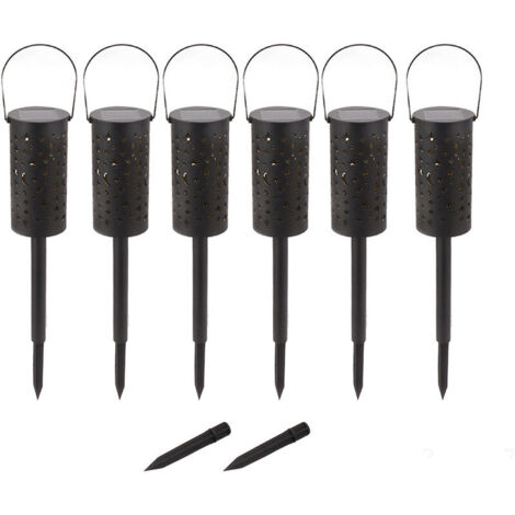 Sets LED Solar Garden Lights, Waterproof Landscape Lights, Moon Canvas, Ground Plug, Outdoor Lawn, Patio, Walkway
