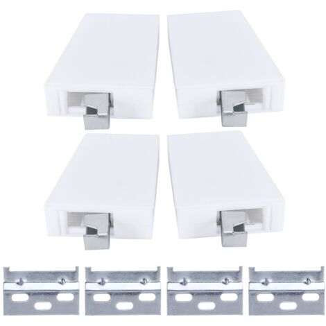 Sets verstellbare Schrankhaken mit Montageplatte, Möbelbeschläge