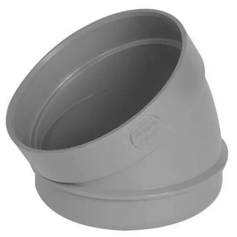 Settore a gomito maschio femmina in pvc ø 100x15° NICOLL