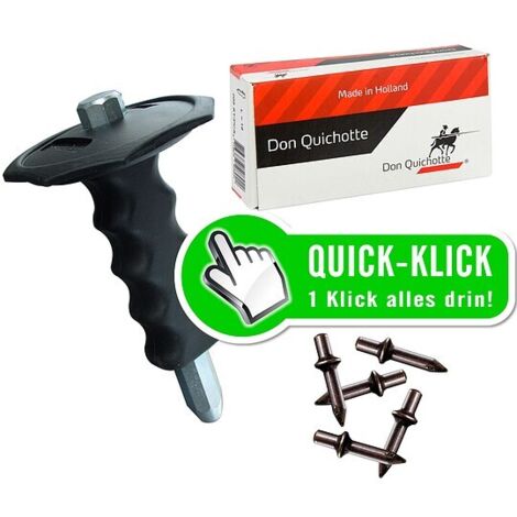 Setzeisen + 200 Fixpin Don Quichotte 18 (27) x 4 mm - 900018 + 903009 - SPARSET