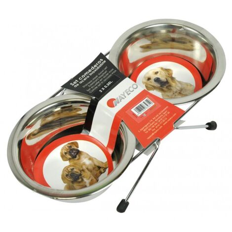 Setzen Sie Edelstahl 2 x 0,35 l.