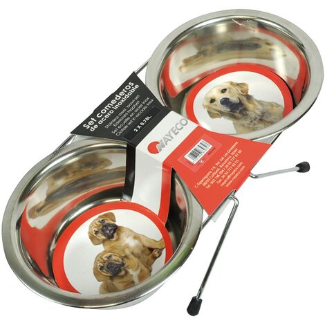 Setzen Sie Edelstahl 2 x 0,75 l.