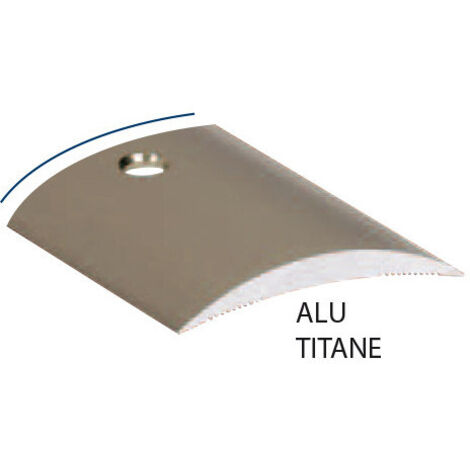 Seuil Alu Titane Perce 30mm 90cm - Romus