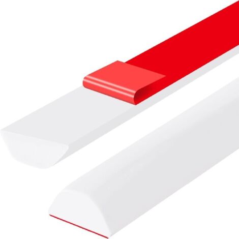Seuil de douche 100 cm blanc - Bande antidérapante et étanche autocollante
