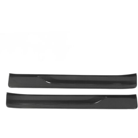 Seuil de porte en Fiber de carbone, 2 pièces, protection d'entrée gauche droite, panneau de couverture, protecteur de marche pour Fairlady Z RZ34 400Z 2022 +