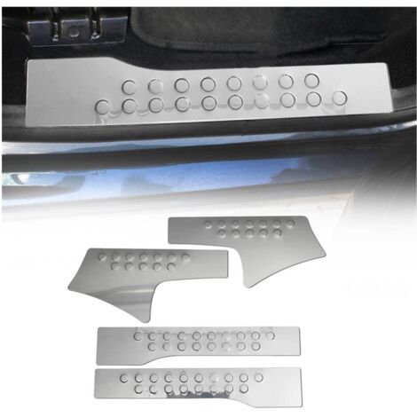 Seuil de Porte intérieur pour Peugeot Partner Citroen Berlingo 2008-2018 INOX 4X