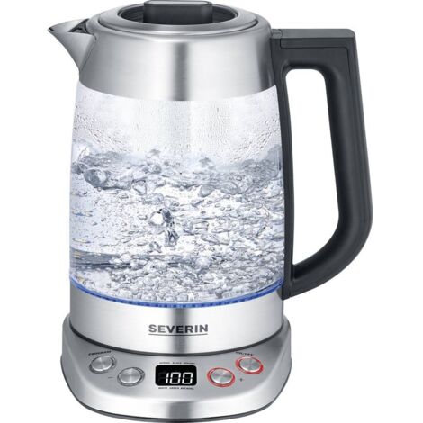 Severin 3480 Teiera automatica Vetro, acciaio inox