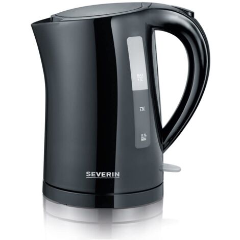 Severin 3498 Bollitore senza filo Nero Capacità effettiva: 1.5 l