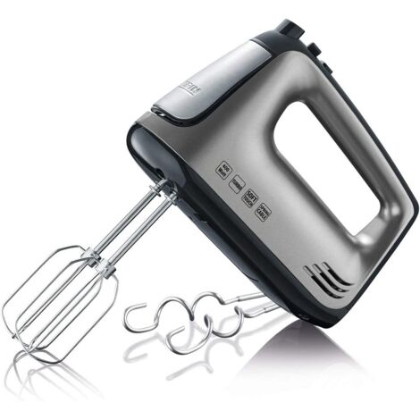 Severin 3832 Batteur 400 W acier inoxydable, gris métalisé
