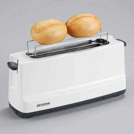 Severin AT 2232 Toaster 2 Scheibe(n) 800 W grau, White