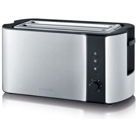Severin AT 2590 Tostapane 2 Fessure Argento 1400W