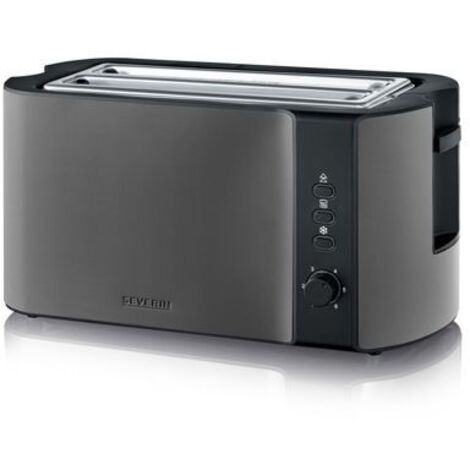 Severin AT 9341  Dark Inox Langschlitztoaster