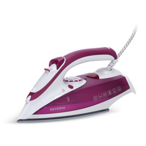 Severin BA 3243 Fer à repasser 2400 W blanc violet