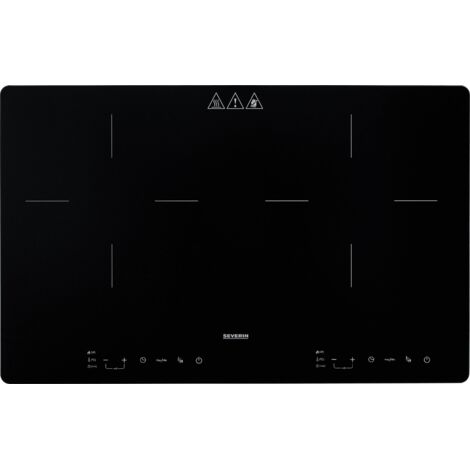 Severin DK 1033 Noir Comptoir 60 cm Plaque avec zone à induction 2 zone(s)
