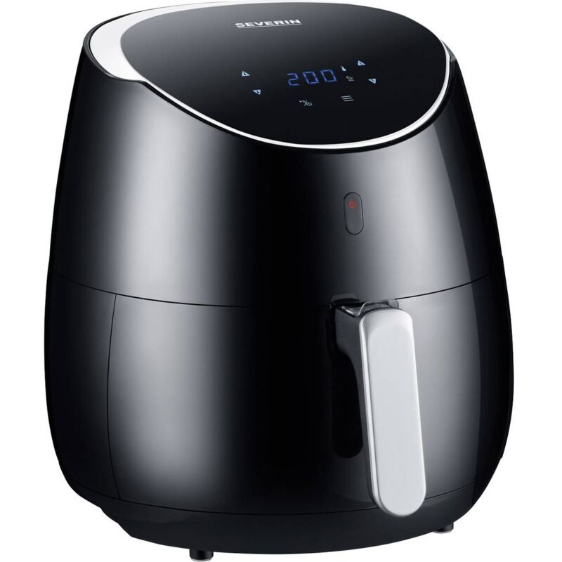 Severin - fr 2445 Friteuse à air chaud 5 l 2000 w fonction minuteur noir