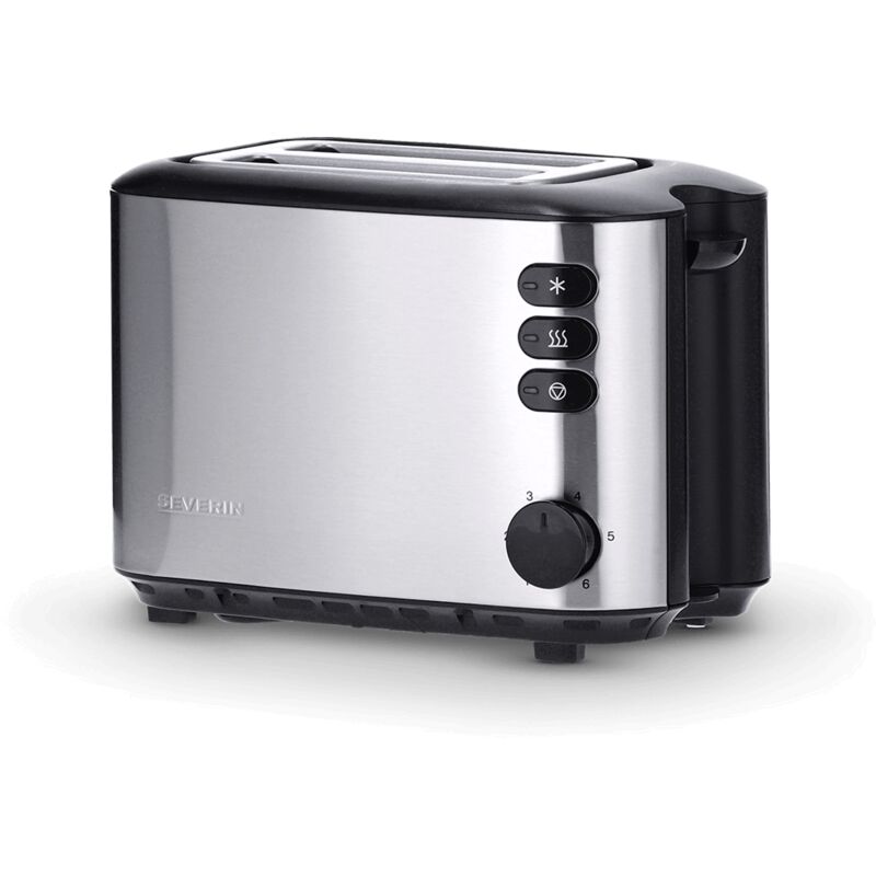 Severin - at 2514 Toaster 2-Scheiben 850W Edelstahl