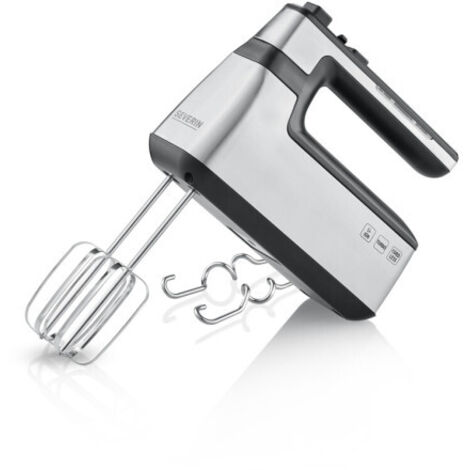 Severin HM 3843 Sbattitore Manuale 100W Nero-Argento