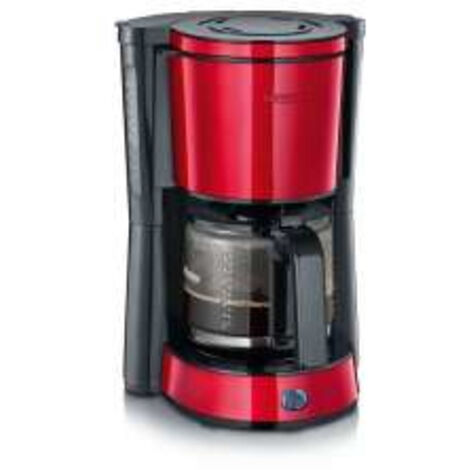 Severin KA 4817 Cafetière rouge (métallisé), noir Nombre de tasse=10 Q549972