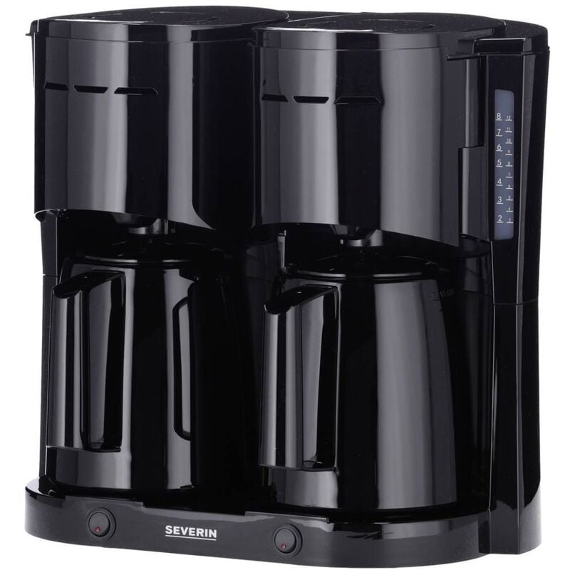 Ka 9315 Cafetière noir Nombre de tasse=16 verseuse thermofuge - Severin