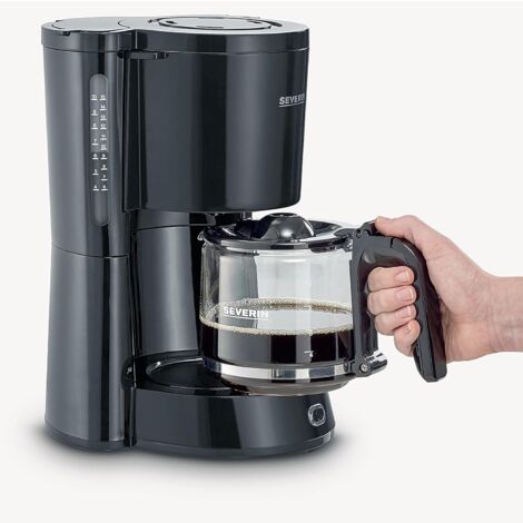 SEVERIN KA4815 Cafetiere Filtre Type - Noir - 1000 W - 1,4 L - Jusqu'a 10 tasses