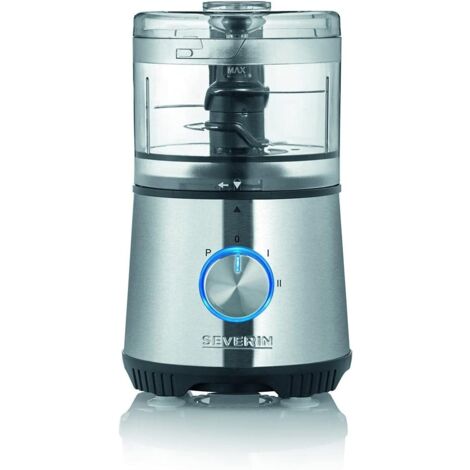 SEVERIN KM 3865 Tritatutto Compatto, Acciaio Inossidabile, Nero