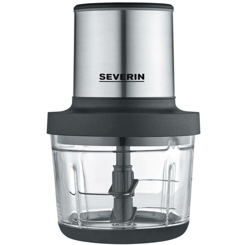 Image of Km 3866 Tritatutto 200 w acciaio inox, Nero - Severin