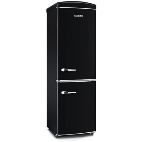 Severin RKG8998 Frigorifero con congelatore a libera installazione h 195 cm 315 litri 	Cerniere a destra nero