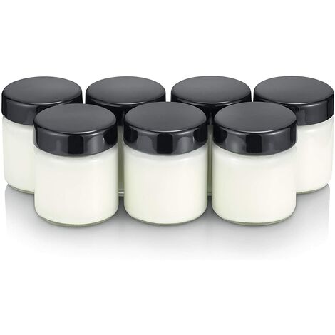 SEVERIN Set di 7 barattoli, in vetro, da 150 ml, con coperchio, ZB 3514