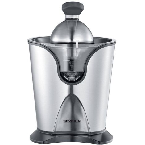Severin SEV CP 3544 ZITRUSPRESSE spremiagrumi Acciaio inox Nero, Acciaio inox