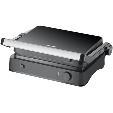 Severin SEVINI Lite KG 2398  Kontaktgrill   Schwarz/Silber