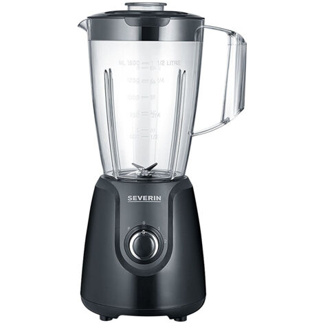 Severin SM 3707 frullatore nero 600W 1,5L