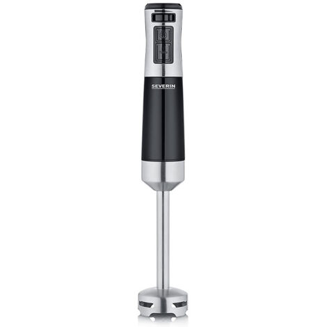 Severin Stabmixer  600 W mit Turbostufe schwarz-Edelstahl