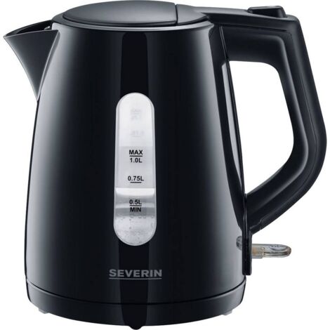 Severin WK 3410 bouilloire électrique noire 1 litre