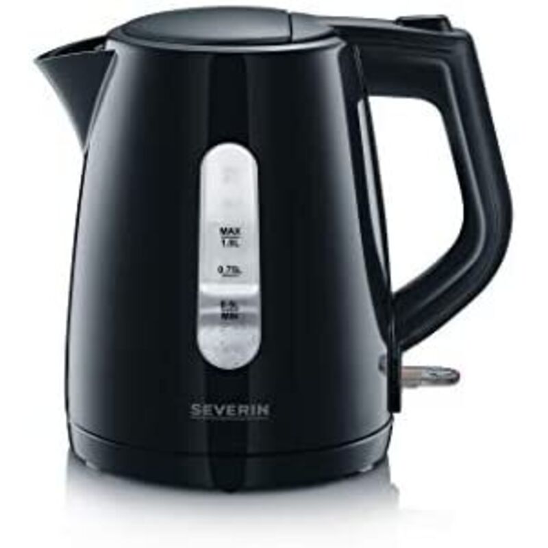 Kettle 1l black Schwarz wk 3410 (WK3410) - Severin