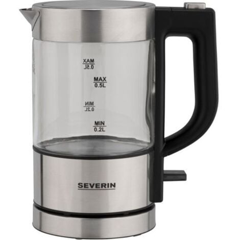 Severin WK 3472 Glas Wasserkocher 0,5l