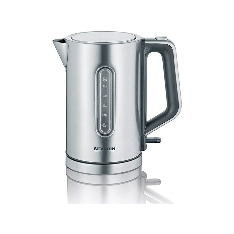 WK3416 Brushed Stainless Steel 1.7L Jug Kettle - Severin