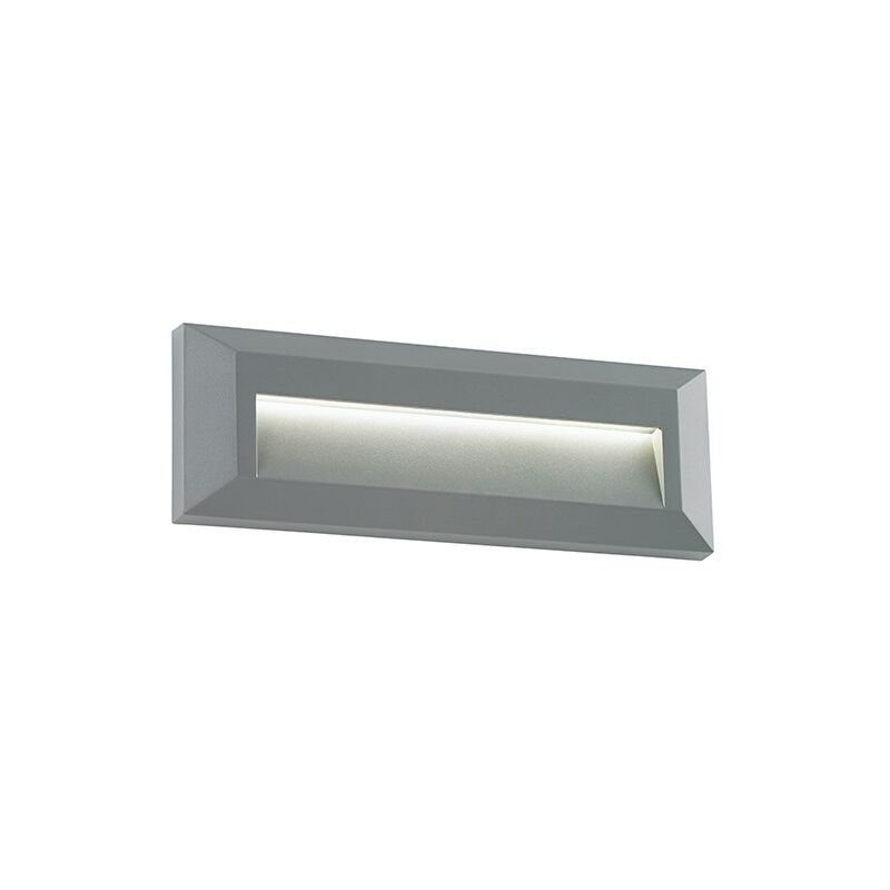 Severus - Outdoor Integrated LED Landscape Indirect IP65 2W Grey Abs Plastic & Clear - Saxby Lighting