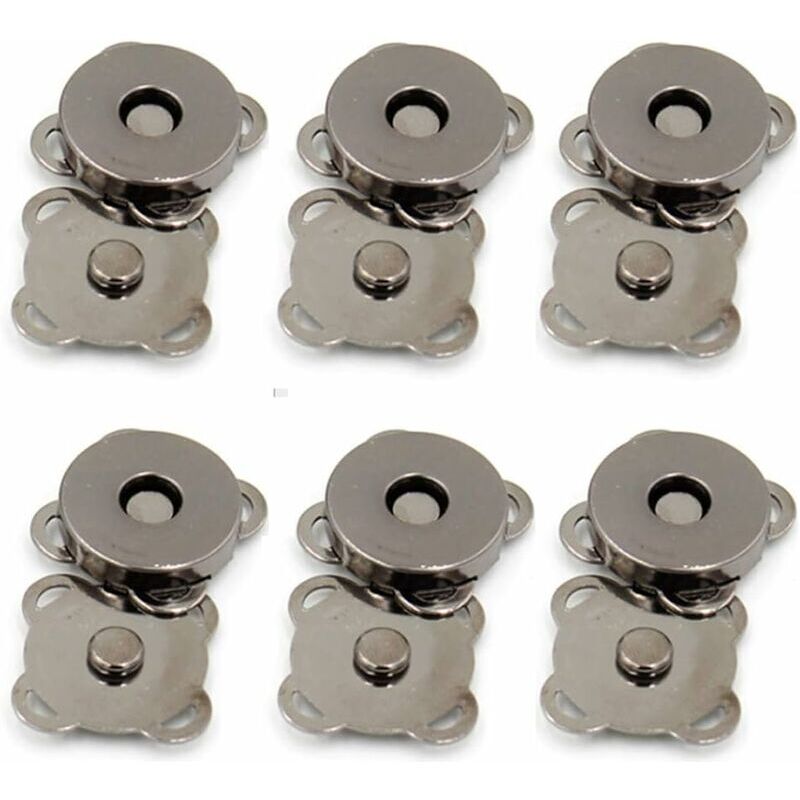 Sewing Snaps Magnetic Fasteners for Clothing Accessories Magnetic Button Handy Accessories Used for Sewing Crafts Garment & Scrapbook Bag 30 Pieces /