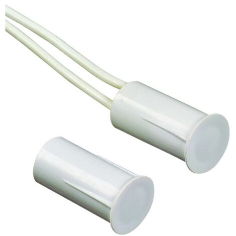 Sewosy – Contact magnétique cylindrique 3 fils pour menuiserie bois – Longueur 2000 mm – IP68 étanche – Pour montage extérieur