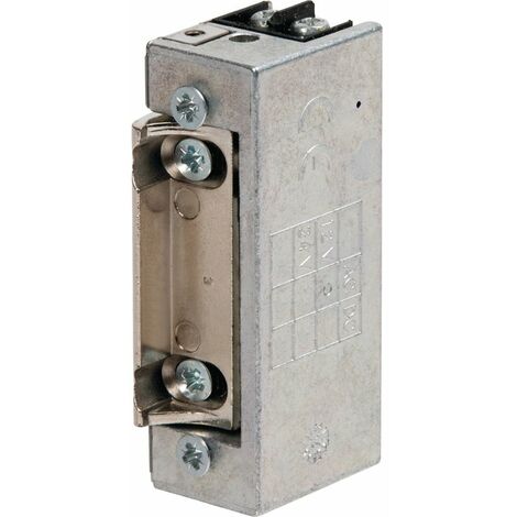 Sewosy – Gâche électrique à émission 12-24V AC/DC – Réversible droite/gauche – Force 4800N – Pour portes standards et interphones