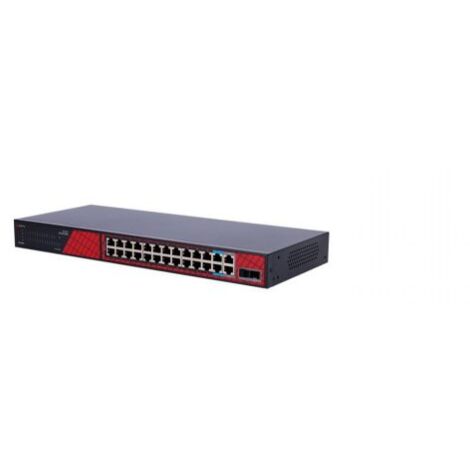 SF-SW2824HIPOE-300 Ethernet PoE Gigabit Switch24 RJ45 ports (22xPoE&43 2xHi-PoE) 2 Uplink SFP 2Uplink RJ45